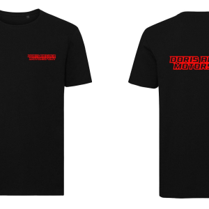 Doris Archer Motorsport T-Shirt Exclusive Teamwear - Tshirt with Red Printed Logo